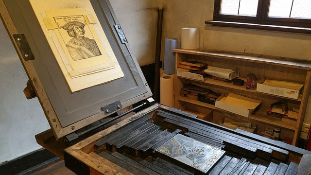 antique books old press